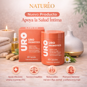Uro Probiotico 60 cap regulador Vaginal